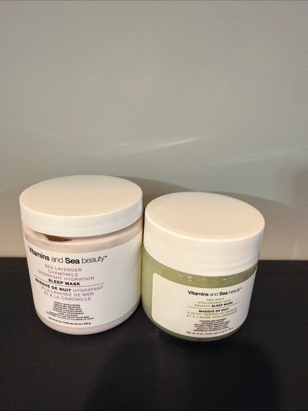 VITAMINS ANS SEA BEAUTY - SLEEP MASK BUNDLE - Bouncy Sleep Mask & Lavender Mask